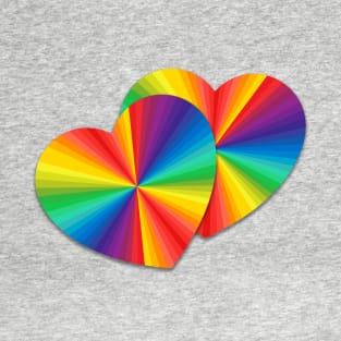 Pride Rainbow Hearts T-Shirt